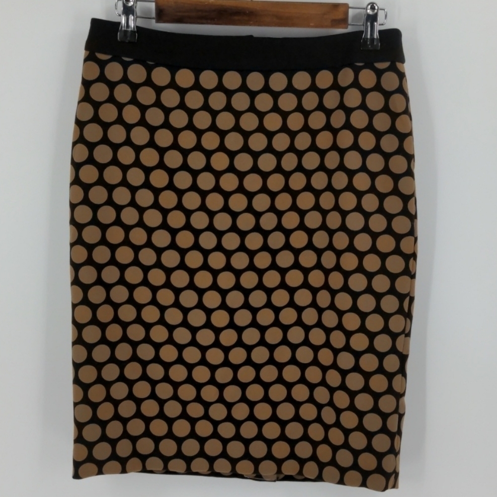 TALBOTS Dot Pencil Skirt